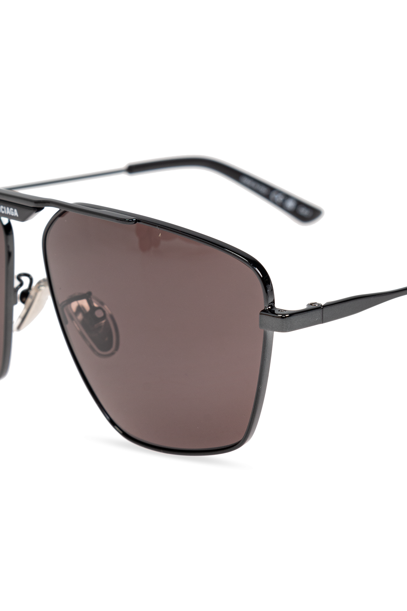 サングラス BALENCIAGA Brown acetate sunglasses (837802T0007 2460) SchaferandweinerShops | Men's Accessorie | Balenciaga brown
